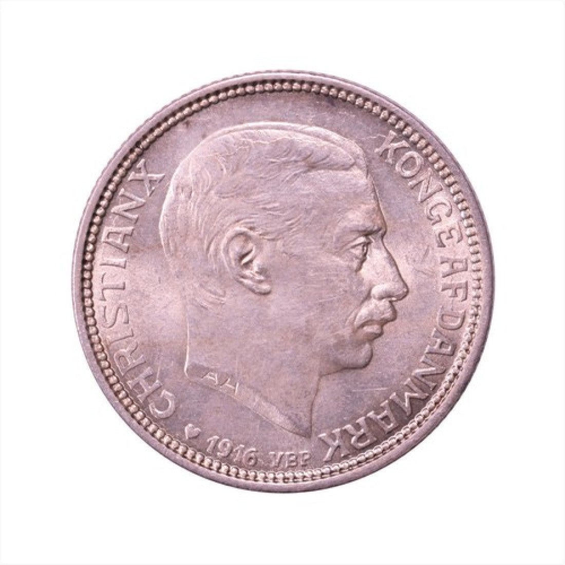 ΔΑΝΙΑ - 2 Κορώνες 1916 VBP, UNC