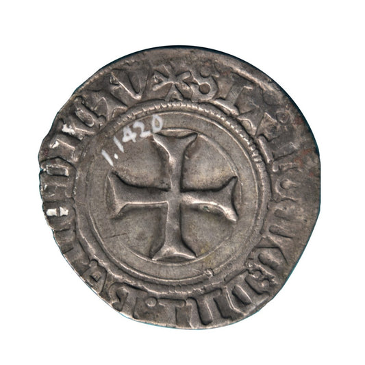 ΓΑΛΛΙΑ - Δουκάτο της ΒΡΕΤΑΝΗΣ, White of John V, (περίπου 1435)