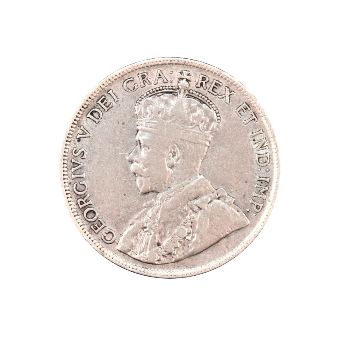 NEW FOUNDLAND - 50 Cents 1918 C, VF