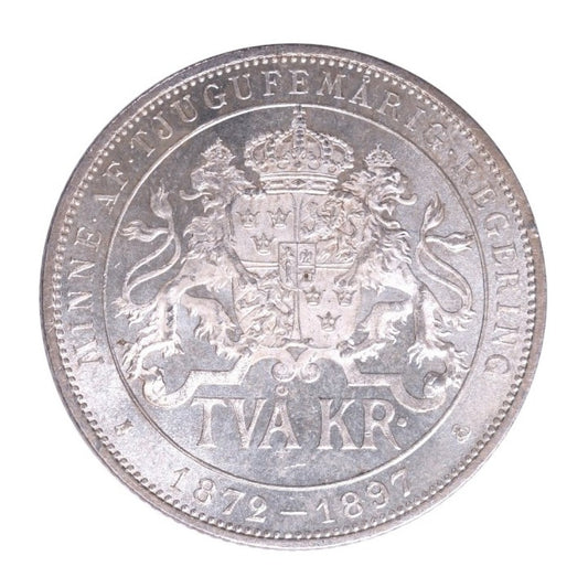 ΣΟΥΗΔΙΑ - 2 Kronen 1897, UNC