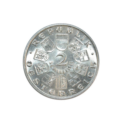 ΑΥΣΤΡΙΑ - 2 Schilling 1931, Mozart, UNC