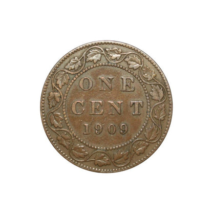 ΚΑΝΑΔΑΣ - 1 Cent 1909, VF