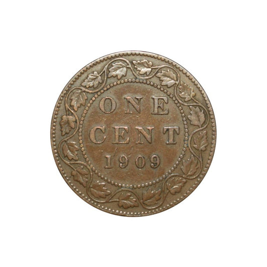 ΚΑΝΑΔΑΣ - 1 Cent 1909, VF
