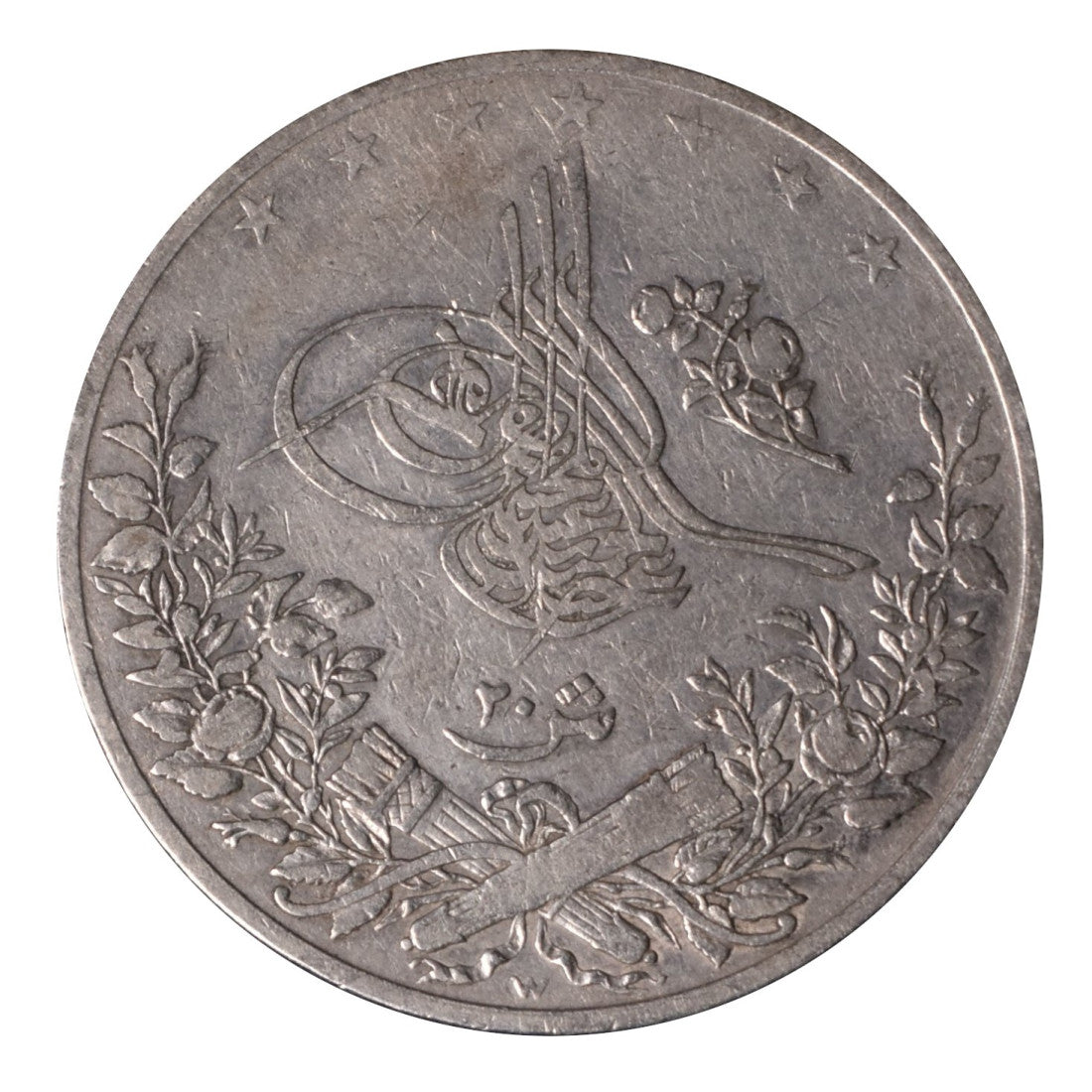 EGYPT - 20 Qirsh 1293 Yr.10, VF