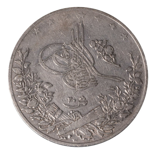 EGYPT - 20 Qirsh 1293 Yr.10, VF