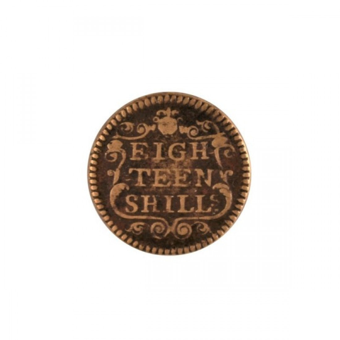 ΜΕΓΑΛΗ ΒΡΕΤΑΝΙΑ - περίπου 1750 Δεκαοκτώ Σελίνια - Βάρος νομίσματος Half Joe