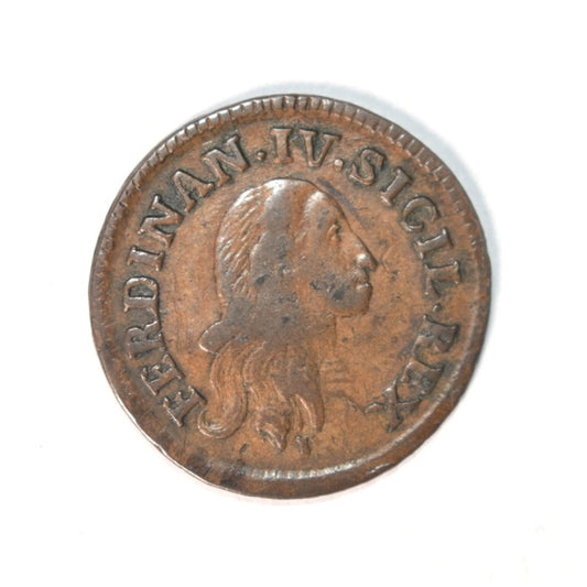 ΙΤΑΛΙΚΕΣ ΠΟΛΙΤΕΙΕΣ - ΝΑΠΟΛΗ & ΣΙΚΕΛΙΑ, 9 Cavalli 1791 P, VF