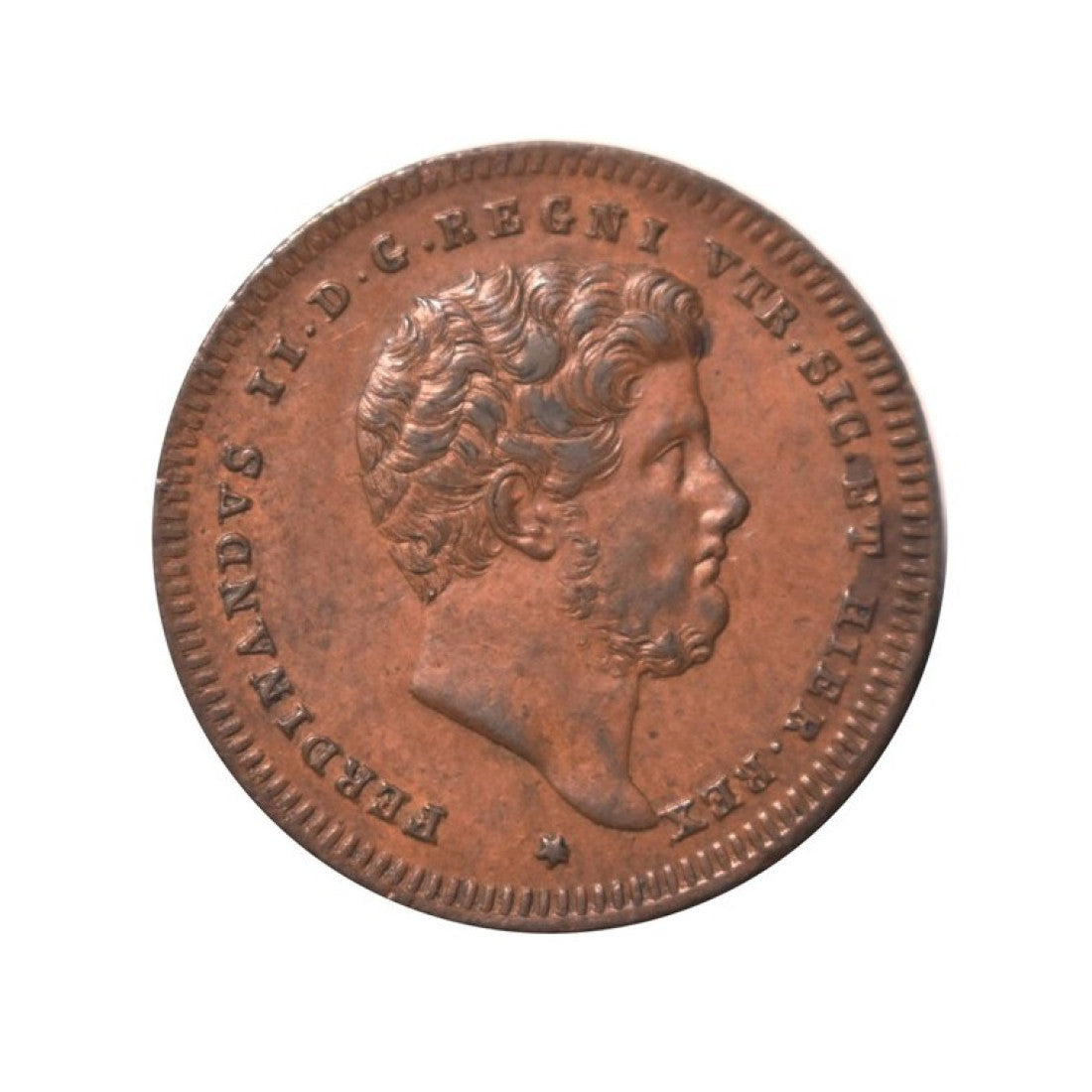 ITALIAN STATES - NAPLES & SICILY, 2 Tornezi 1839, AU