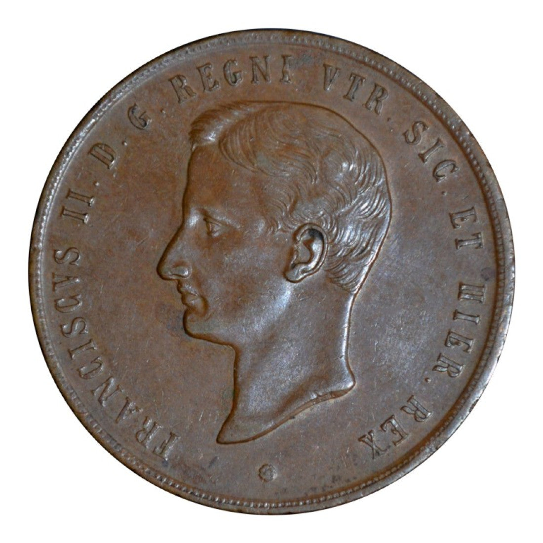 ΙΤΑΛΙΚΕΣ ΠΟΛΙΤΕΙΕΣ - ΝΑΠΟΛΗ & ΣΙΚΕΛΙΑ, 10 Tornezi 1859, AU-UNC